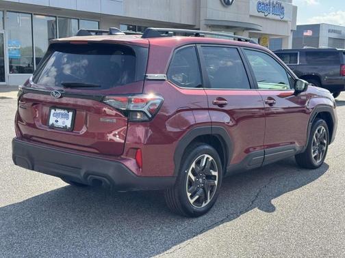 Crimson Red Pearl 2025 Subaru Forester Hybrid
