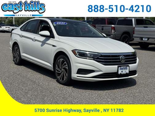 Pure White 2021 Volkswagen Jetta 1.4T SEL