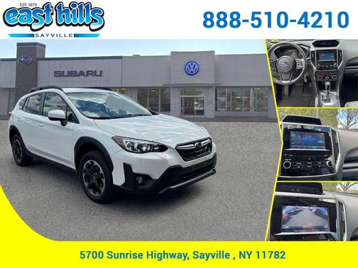 Crystal White Pearl 2023 Subaru Crosstrek Premium