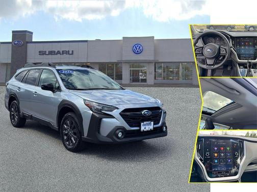 Ice Silver Metallic 2025 Subaru Outback Onyx Edition XT