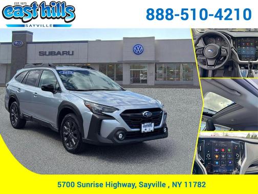 Ice Silver Metallic 2025 Subaru Outback Onyx Edition XT