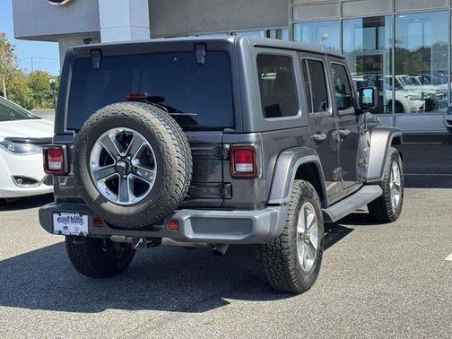 Granite Crystal Clearcoat Metallic 2020 Jeep Wrangler Unlimited Sahara