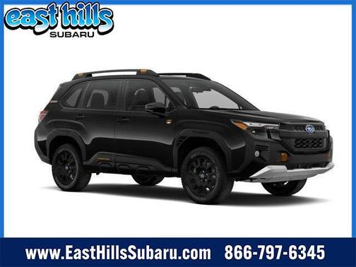 Crystal Black Silica 2026 Subaru Forester Wilderness