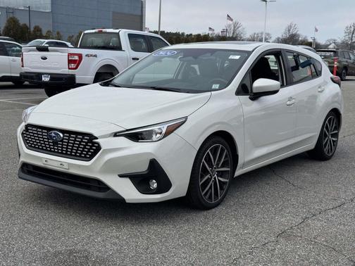 Crystal White Pearl 2024 Subaru Impreza Sport