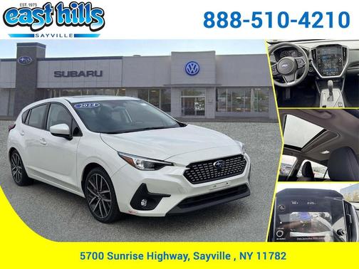 Crystal White Pearl 2024 Subaru Impreza Sport