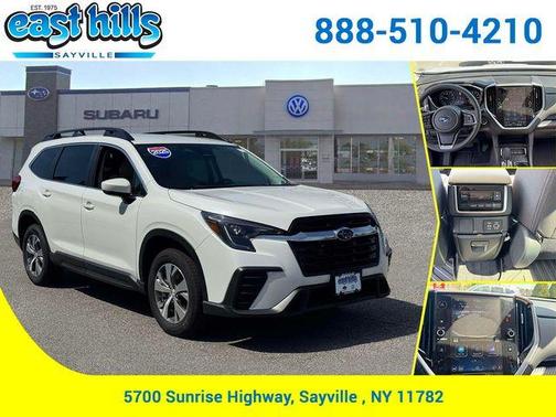 Crystal White Pearl 2025 Subaru Ascent Premium