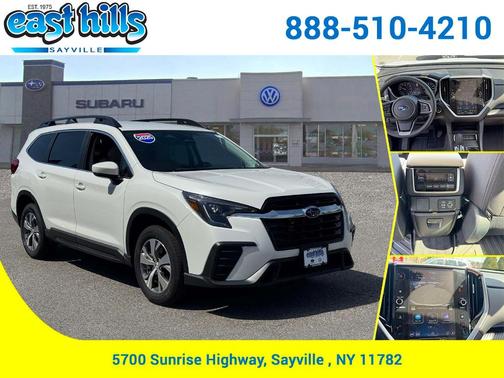 Crystal White Pearl 2025 Subaru Ascent Premium