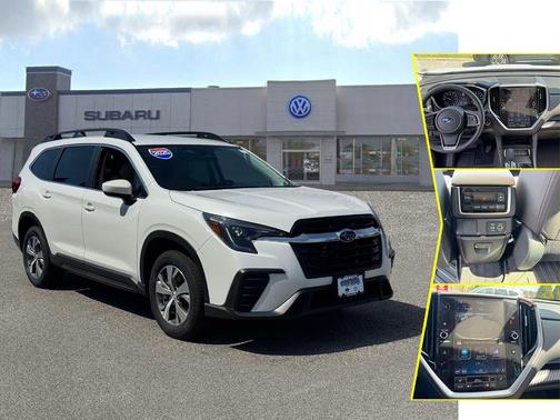 Crystal White Pearl 2025 Subaru Ascent Premium