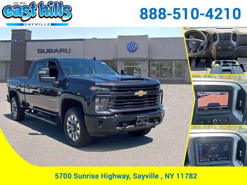 Dark Ash Metallic 2024 Chevrolet Silverado 2500 Custom
