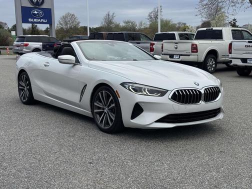Mineral White Metallic 2020 BMW 840 i