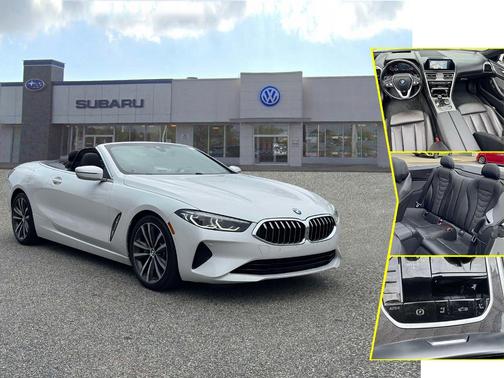 Mineral White Metallic 2020 BMW 840 i