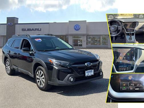 Crystal Black Silica 2025 Subaru Outback Premium