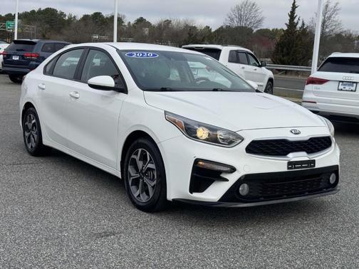 Clear White 2020 Kia Forte LXS