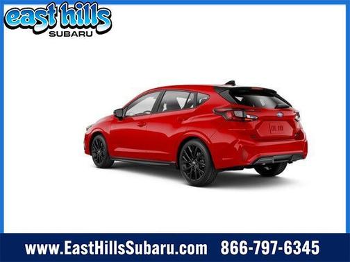 Pure Red 2026 Subaru Impreza RS