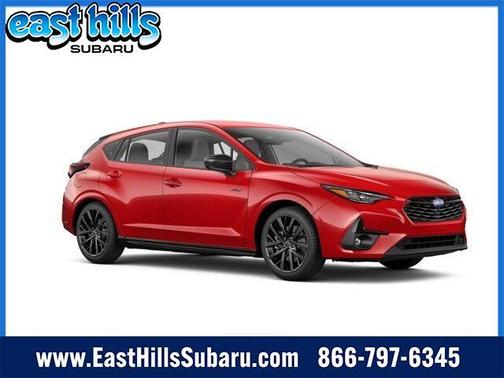 Pure Red 2026 Subaru Impreza RS