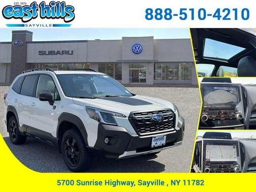 Crystal White Pearl 2023 Subaru Forester Wilderness