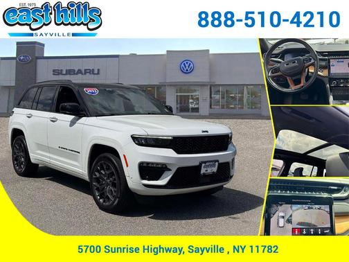 Bright White Clearcoat 2023 Jeep Grand Cherokee 4xe Summit