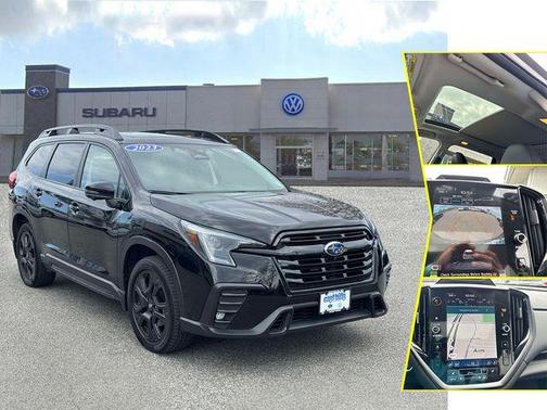 Crystal Black Silica 2023 Subaru Ascent Onyx Edition Limited