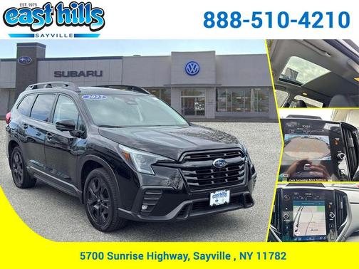 Crystal Black Silica 2023 Subaru Ascent Onyx Edition Limited