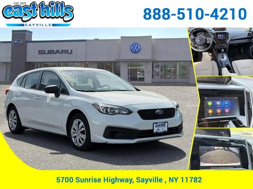 Crystal White Pearl 2023 Subaru Impreza Base
