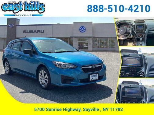 Island Blue Pearl 2018 Subaru Impreza 2.0i