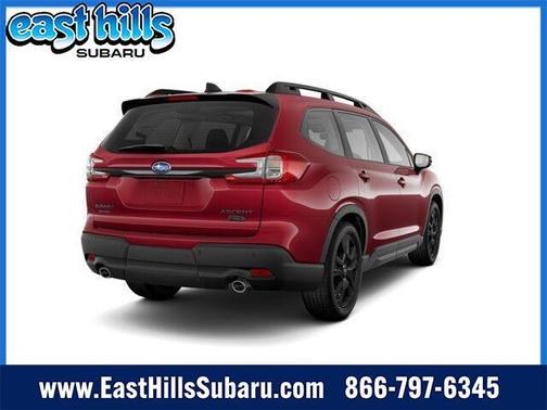 Crimson Red Pearl 2026 Subaru Ascent Onyx Edition Touring