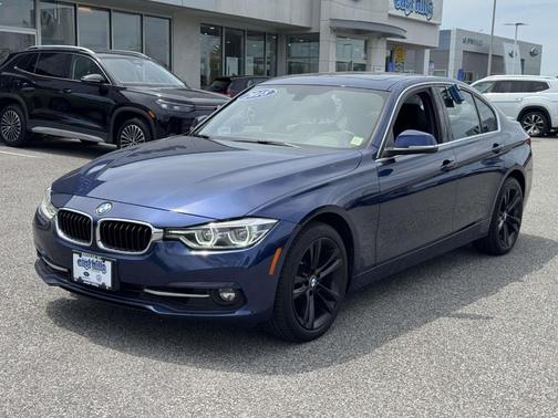 Blue Metallic 2018 BMW 330 i xDrive