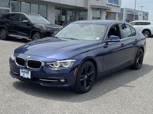 Blue Metallic 2018 BMW 330 i xDrive