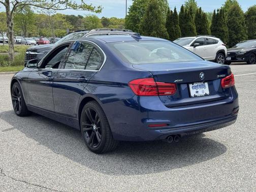 Blue Metallic 2018 BMW 330 i xDrive