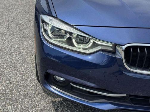 Blue Metallic 2018 BMW 330 i xDrive