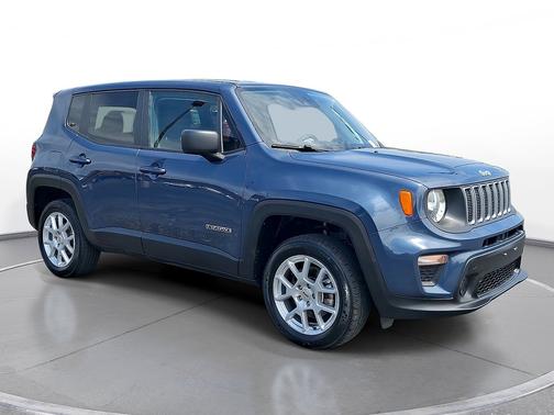 Slate Blue Pearlcoat 2023 Jeep Renegade Latitude 4x4