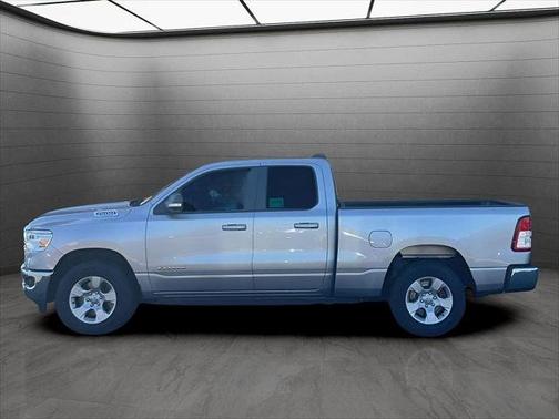 Billet Silver Metallic Clearcoat 2022 RAM 1500 Big Horn 4x4 Quad Cab 6'4" Box