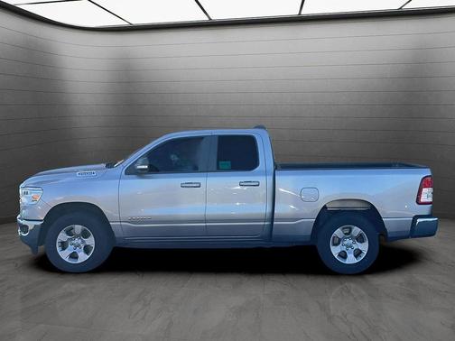 Billet Silver Metallic Clearcoat 2022 RAM 1500 Big Horn 4x4 Quad Cab 6'4" Box