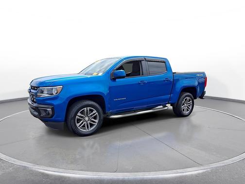 Bright Blue Metallic 2022 Chevrolet Colorado 4WD Crew Cab 128" LT