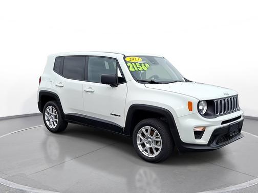 Alpine White Clearcoat 2023 Jeep Renegade Latitude 4x4
