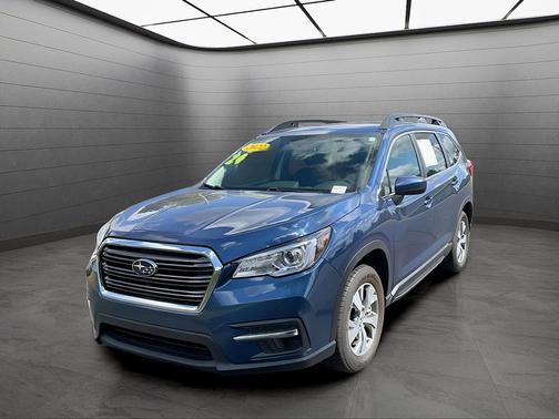 Abyss Blue Pearl 2022 Subaru Ascent Premium 8-Passenger