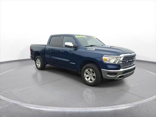 Patriot Blue Pearlcoat 2024 RAM 1500 Laramie 4x2 Crew Cab 5'7" Box