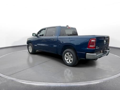 Patriot Blue Pearlcoat 2024 RAM 1500 Laramie 4x2 Crew Cab 5'7" Box