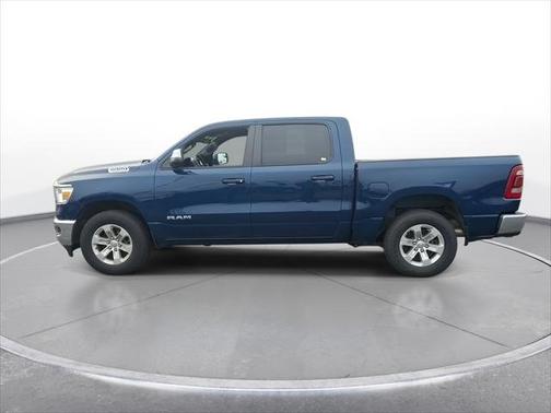 Patriot Blue Pearlcoat 2024 RAM 1500 Laramie 4x2 Crew Cab 5'7" Box