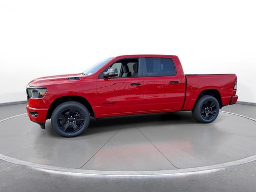 Flame Red Clearcoat 2023 RAM 1500 Big Horn 4x4 Crew Cab 5'7" Box
