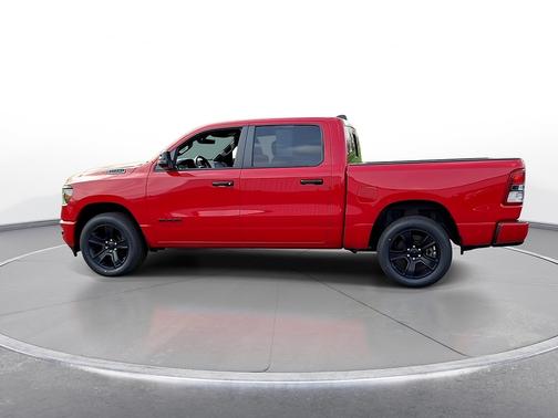 Flame Red Clearcoat 2023 RAM 1500 Big Horn 4x4 Crew Cab 5'7" Box