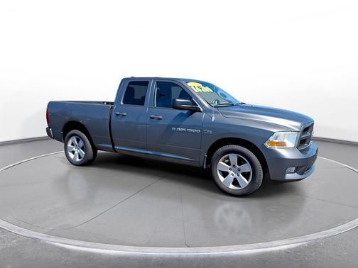 Mineral Gray Metallic 2012 RAM 1500 4WD Quad Cab 140.5" Express