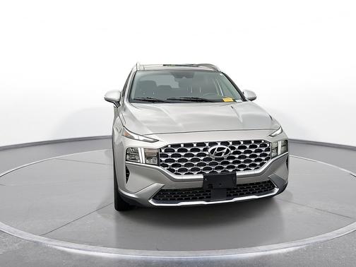 Shimmering Silver 2021 Hyundai SANTA FE HEV SEL Premium AWD