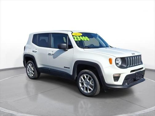Alpine White Clearcoat 2023 Jeep Renegade Latitude 4x4