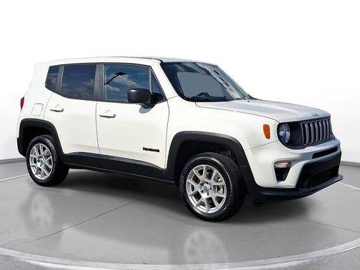 Alpine White Clearcoat 2023 Jeep Renegade Latitude 4x4