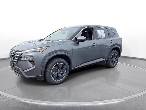 Gun Metallic 2024 Nissan Rogue AWD SV