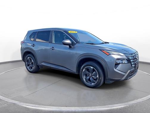 Gun Metallic 2024 Nissan Rogue AWD SV