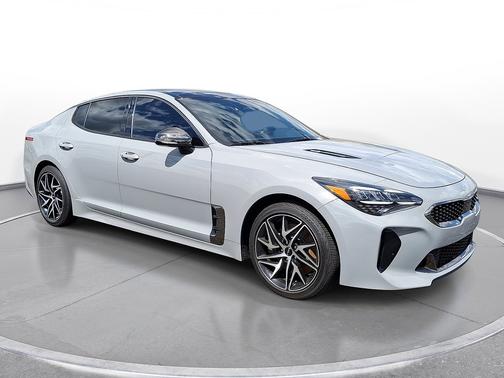 Ceramic Silver 2022 Kia Stinger GT-Line AWD