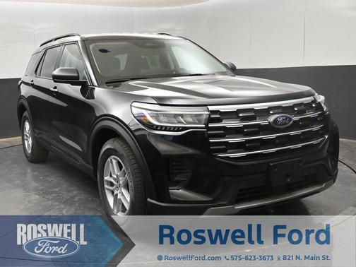 Agate Black Metallic 2026 Ford Explorer Active