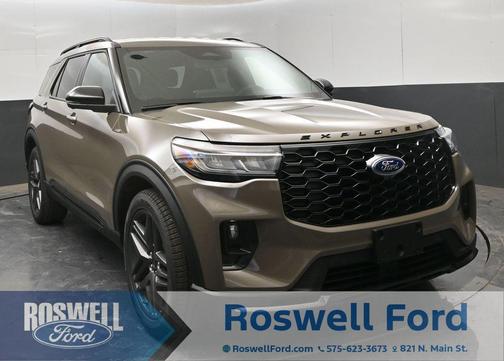 Marsh Gray 2026 Ford Explorer ST-Line